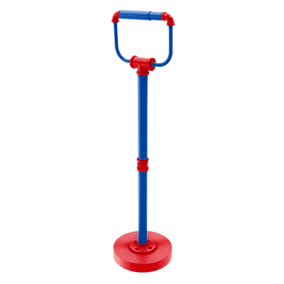 Collegiate Collection Freestanding Toilet Tissue Stand Lawrence Blue and Crimson Edition