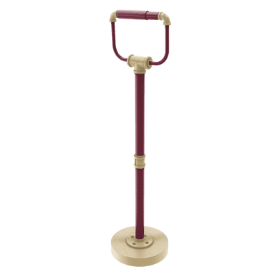 Collegiate Collection Freestanding Toilet Tissue Stand Tallahassee Garnet and Gold Edition