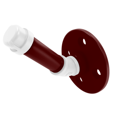 Collegiate Collection Single Robe Hook College Station Maroon and White Edition