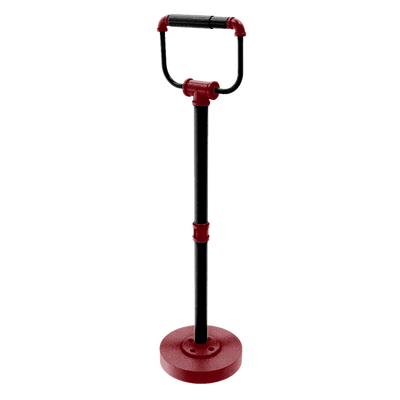Collegiate Collection Freestanding Toilet Tissue Stand Columbia Garnet and Black Edition