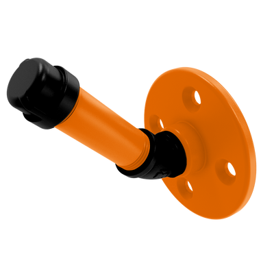 Collegiate Collection Single Robe Hook Stillwater Orange and Black Edition