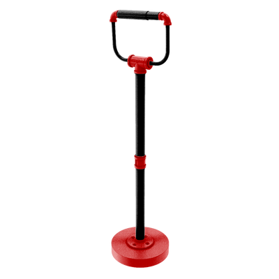 Collegiate Collection Freestanding Toilet Tissue Stand Lubbock Red and Black Edition