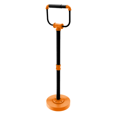 Collegiate Collection Freestanding Toilet Tissue Stand Stillwater Orange and Black Edition