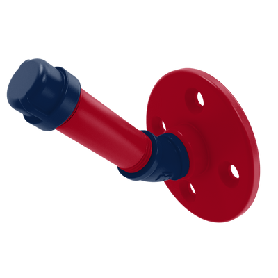 Collegiate Collection Single Robe Hook Tucson Red and Blue Edition