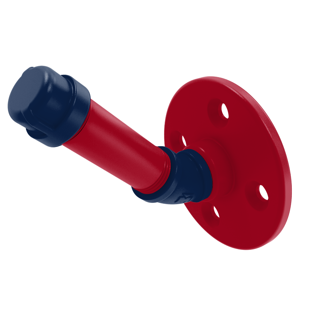 Collegiate Collection Single Robe Hook Tucson Red and Blue Edition