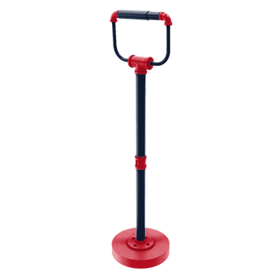 Collegiate Collection Freestanding Toilet Tissue Stand Oxford Red and Navy Edition