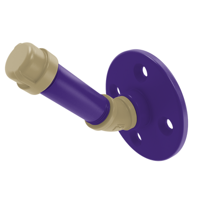 Collegiate Collection Single Robe Hook Seattle Purple and Gold Edition