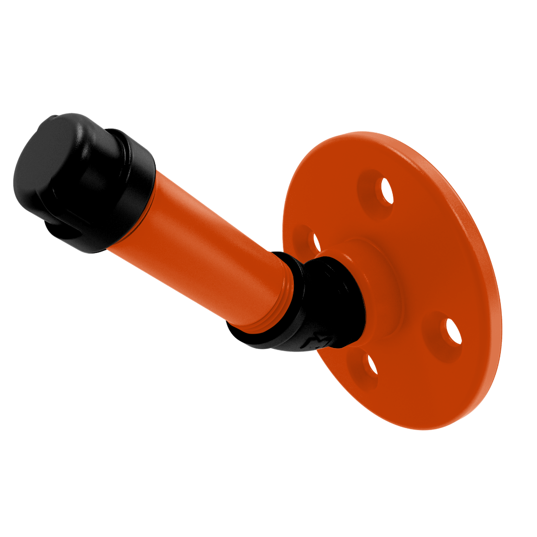 Collegiate Collection Single Robe Hook Corvallis Orange and Black Edition