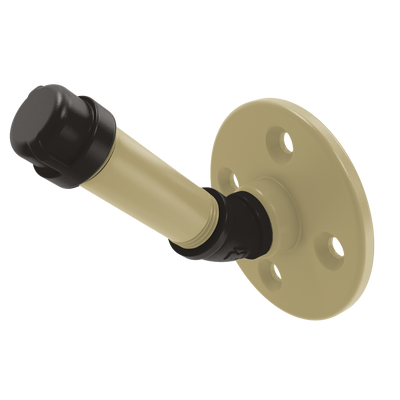 Collegiate Collection Single Robe Hook Boulder Black and Gold Edition