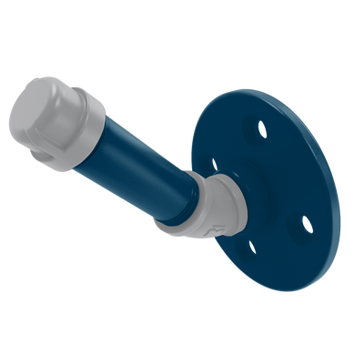 Collegiate Collection Single Robe Hook Hartford Blue and White Edition