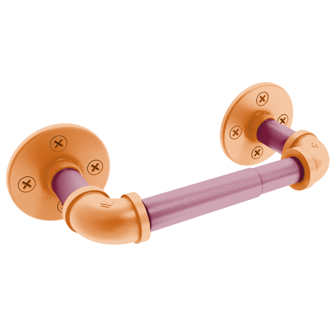 Collegiate Collection 2 Post Toilet Paper Holder Blacksburg Game Day Edition