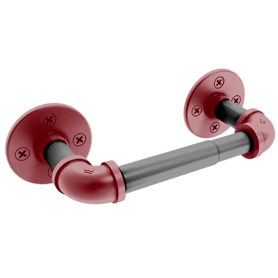 Collegiate Collection 2 Post Toilet Paper Holder Columbia Garnet and Black Edition