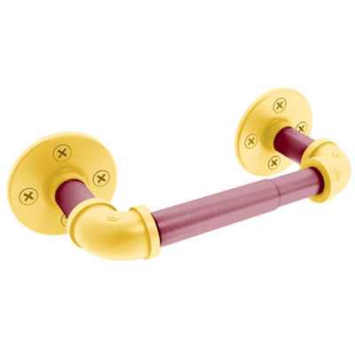 Collegiate Collection 2 Post Toilet Paper Holder Twin Cities Maroon and Gold Edition