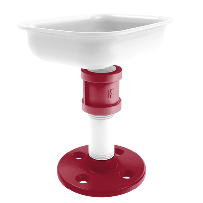 Collegiate Collection Vanity Top Soap Dish Tidewater Red and White Edition