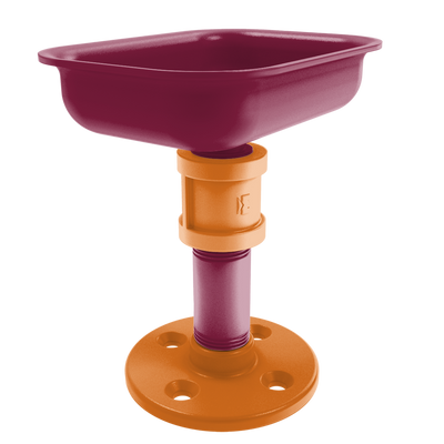 Collegiate Collection Vanity Top Soap Dish Blacksburg Game Day Edition
