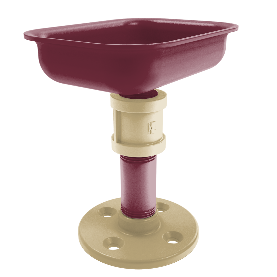 Collegiate Collection Vanity Top Soap Dish Tallahassee Garnet and Gold Edition