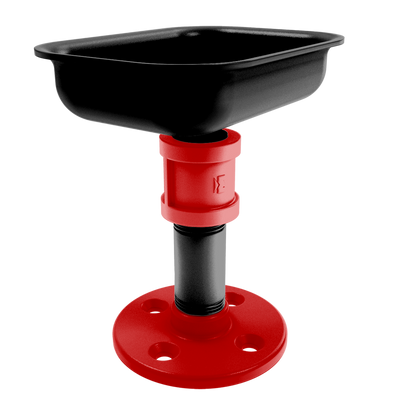 Collegiate Collection Vanity Top Soap Dish Lubbock Red and Black Edition