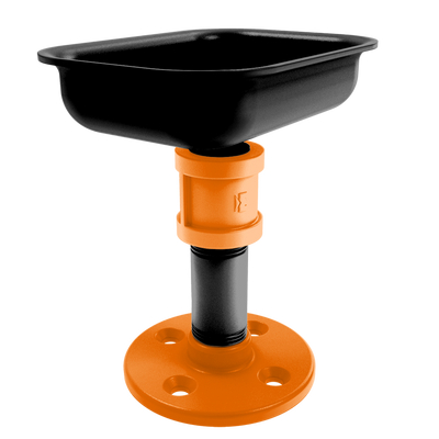 Collegiate Collection Vanity Top Soap Dish Stillwater Orange and Black Edition