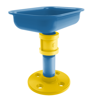 Collegiate Collection Vanity Top Soap Dish Westwood Blue and Gold Edition