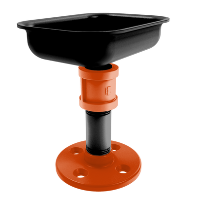Collegiate Collection Vanity Top Soap Dish Corvallis Orange and Black Edition