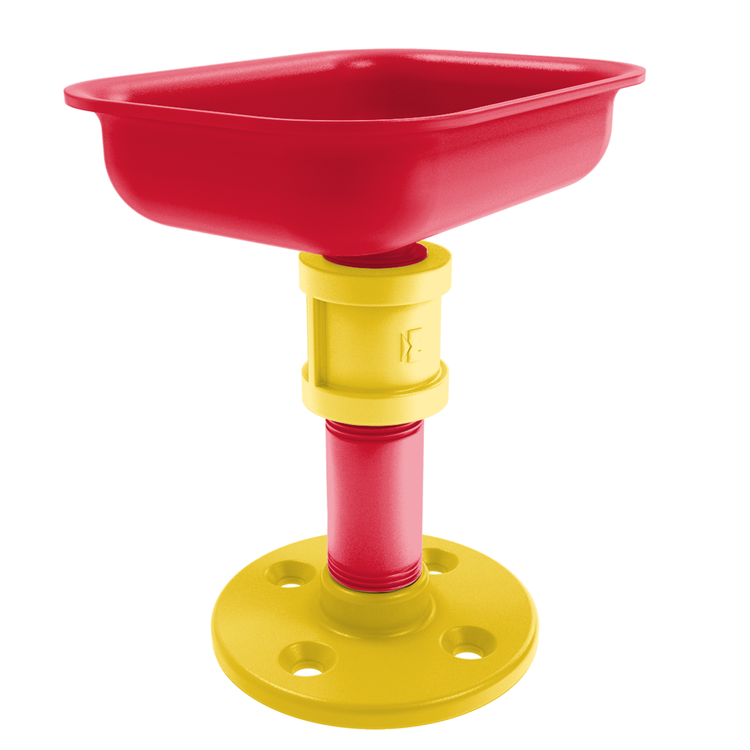 Collegiate Collection Vanity Top Soap Dish Chesapeake Red Black and Gold Edition