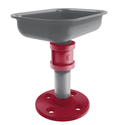 Collegiate Collection Vanity Top Soap Dish Pullman Crimson and Gray Edition