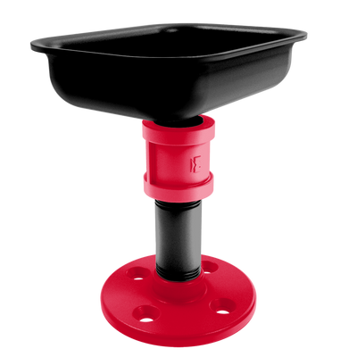 Collegiate Collection Vanity Top Soap Dish Cincy Red and Black Edition