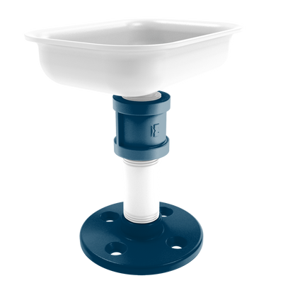 Collegiate Collection Vanity Top Soap Dish Hartford Blue and White Edition