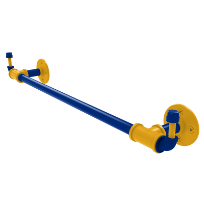 Slapshot Collection Towel Bar with Integrated Hooks Buffalo Edition