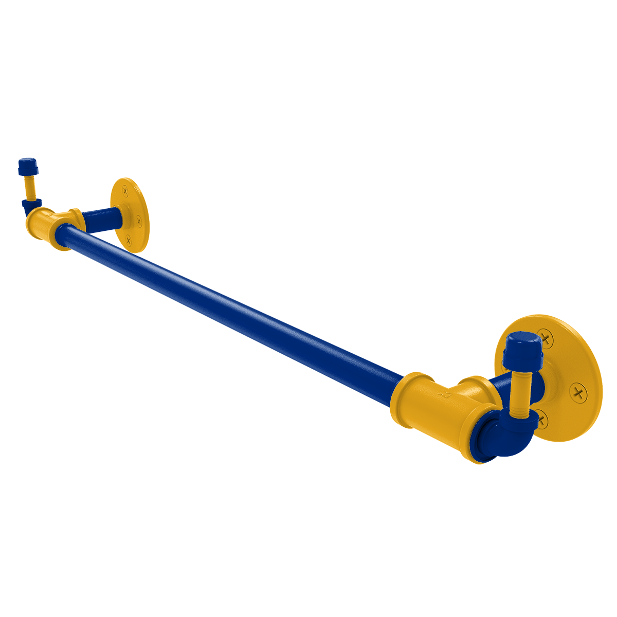 Slapshot Collection Towel Bar with Integrated Hooks Buffalo Edition