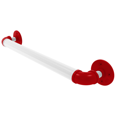 Collegiate Collection Grab Bar Badger State Red and White Edition