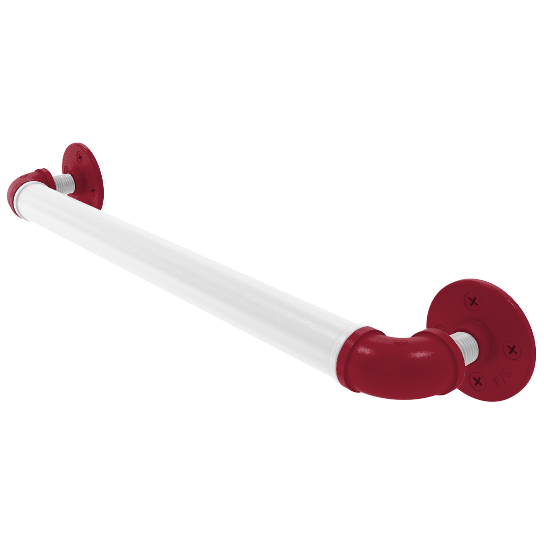 Collegiate Collection Grab Bar Fayetteville Red and White Edition