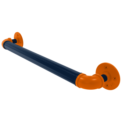 Collegiate Collection Grab Bar Upstate New York Orange and Navy Edition