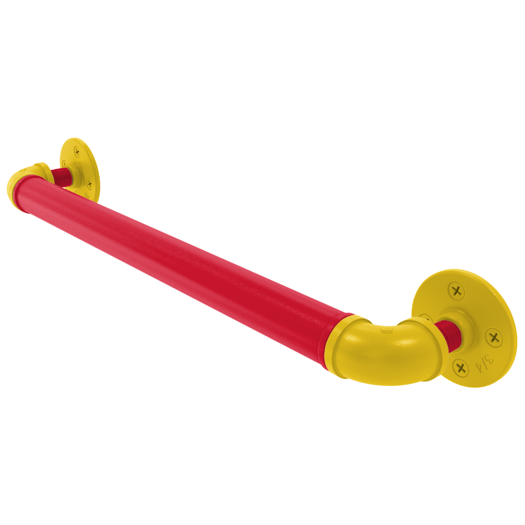 Collegiate Collection Grab Bar Chesapeake Red Black and Gold Edition