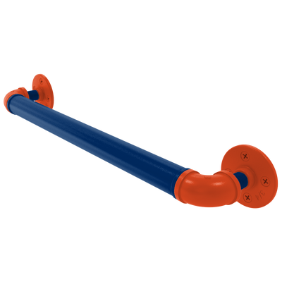 Collegiate Collection Grab Bar Charlottesville Orange and Blue Edition