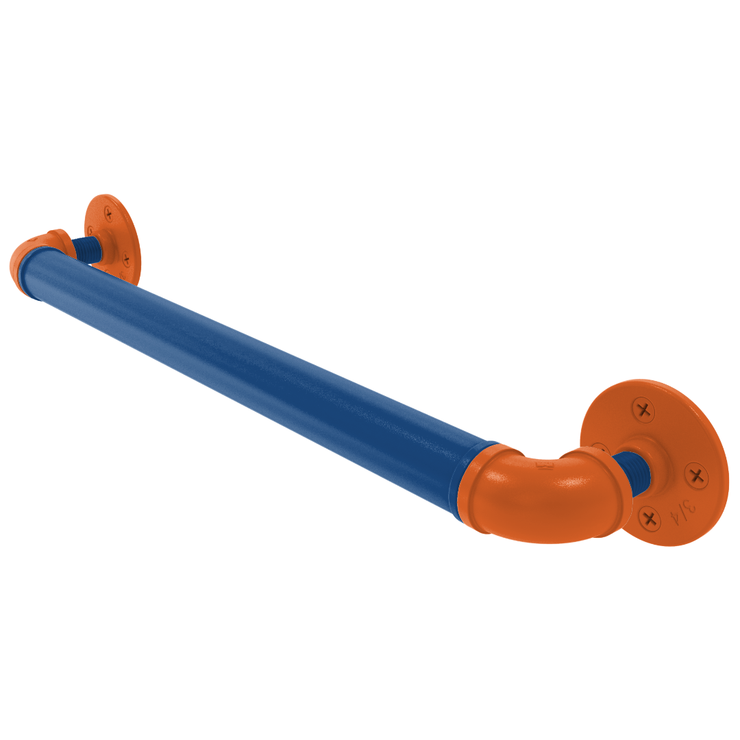 Collegiate Collection Grab Bar Treasure Valley Blue and Orange Edition