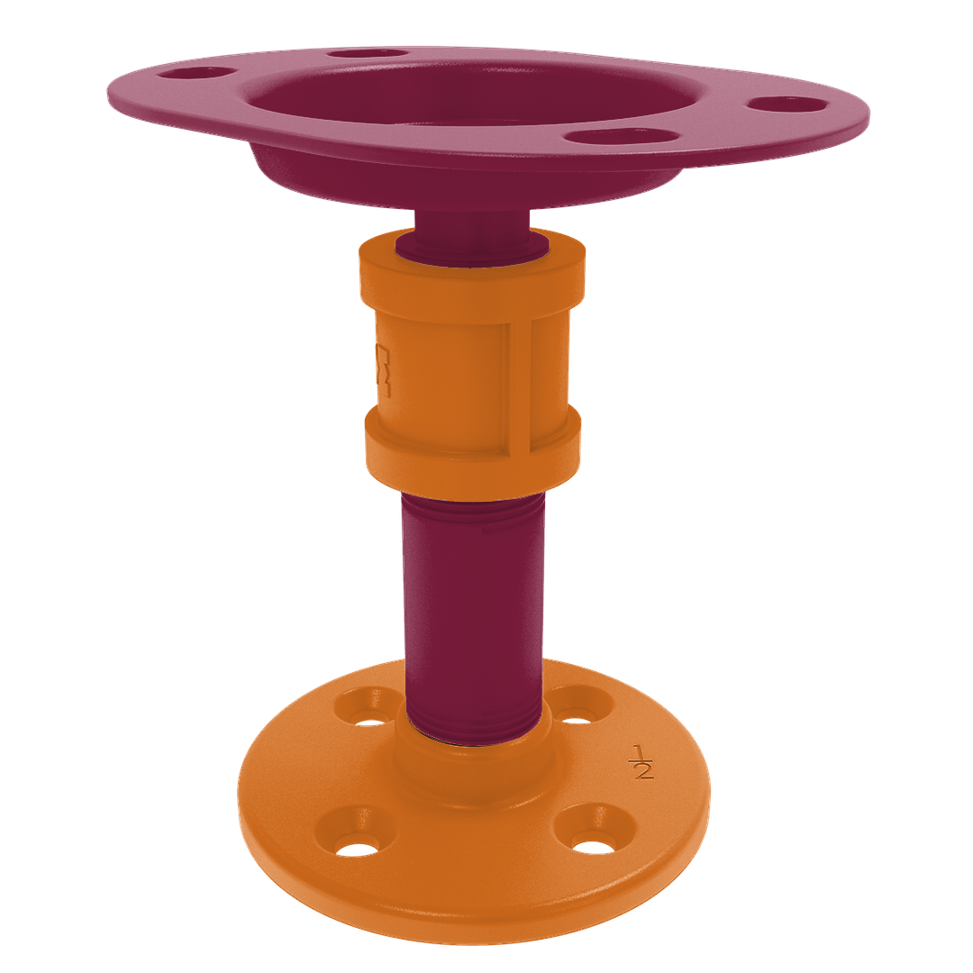 Collegiate Collection Vanity Top Toothbrush Holder Blacksburg Game Day Edition