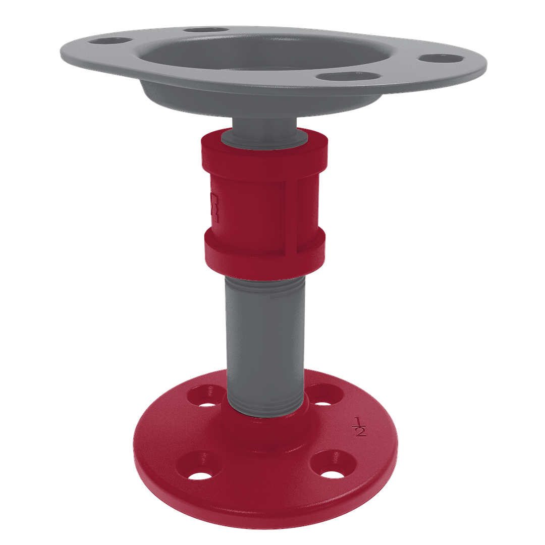 Collegiate Collection Vanity Top Toothbrush Holder Pullman Crimson and Gray Edition