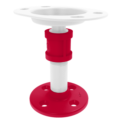 Collegiate Collection Vanity Top Toothbrush Holder Salt Lake Red and White Edition
