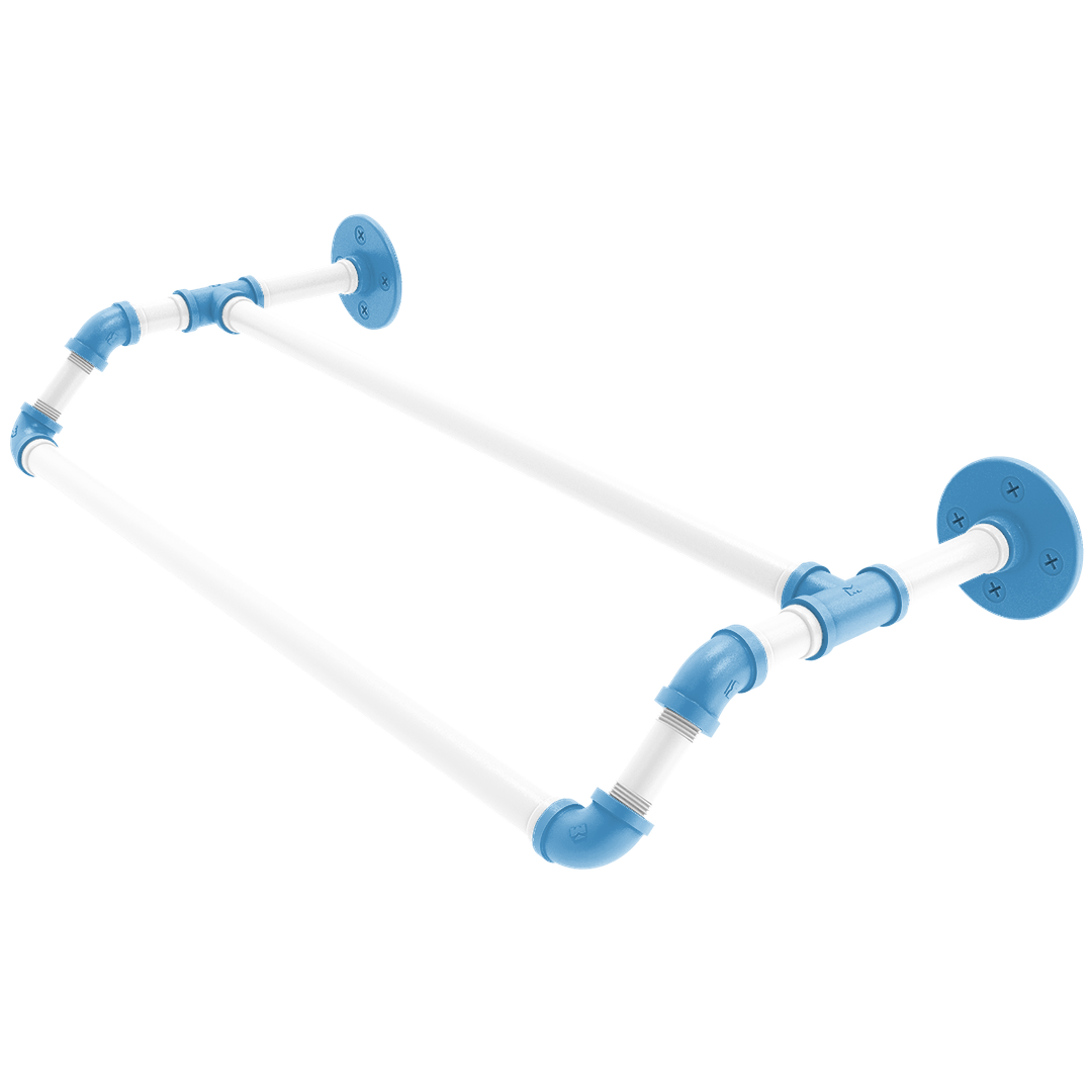 Collegiate Collection Double Towel Bar Chapel Hill Game Day Edition