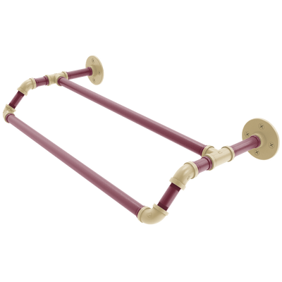 Collegiate Collection Double Towel Bar Tallahassee Garnet and Gold Edition