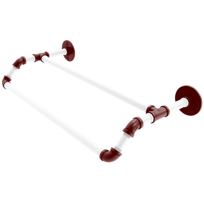 Collegiate Collection Double Towel Bar College Station Maroon and White Edition