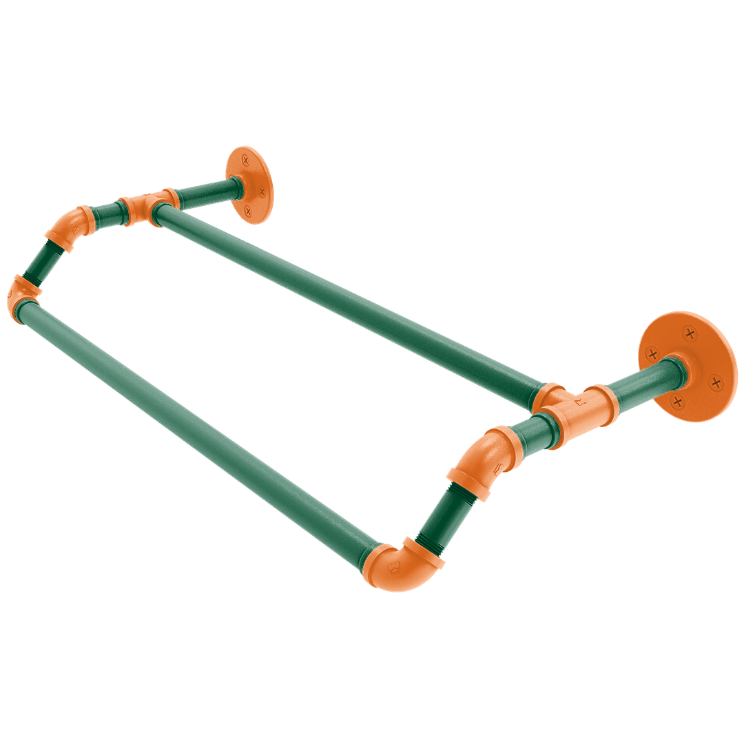 Collegiate Collection Double Towel Bar South Beach Game Day Edition