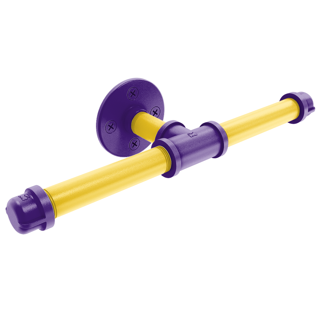 Collegiate Collection Double Roll Toilet Paper Holder Bayou Bold Edition