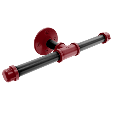 Collegiate Collection Double Roll Toilet Paper Holder Columbia Garnet and Black Edition