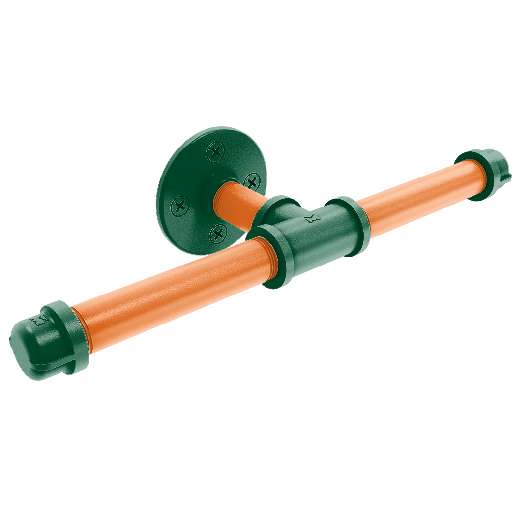 Collegiate Collection Double Roll Toilet Paper Holder South Beach Game Day Edition