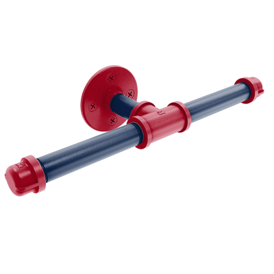 Collegiate Collection Double Roll Toilet Paper Holder Tucson Red and Blue Edition