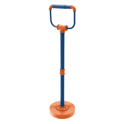 Collegiate Collection Freestanding Toilet Tissue Stand Treasure Valley Blue and Orange Edition
