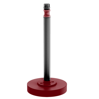 Collegiate Collection Countertop Paper Towel Stand Columbia Garnet and Black Edition