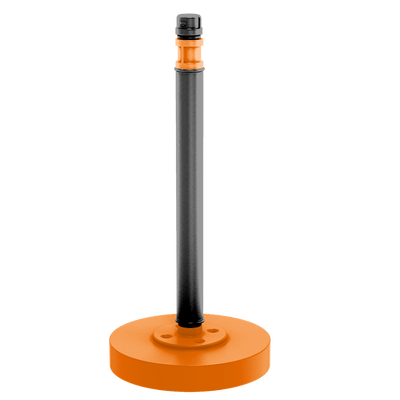 Collegiate Collection Countertop Paper Towel Stand Stillwater Orange and Black Edition